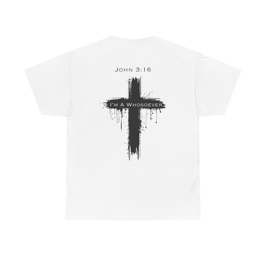 Men's Choice Activewear Tee (White/Black)