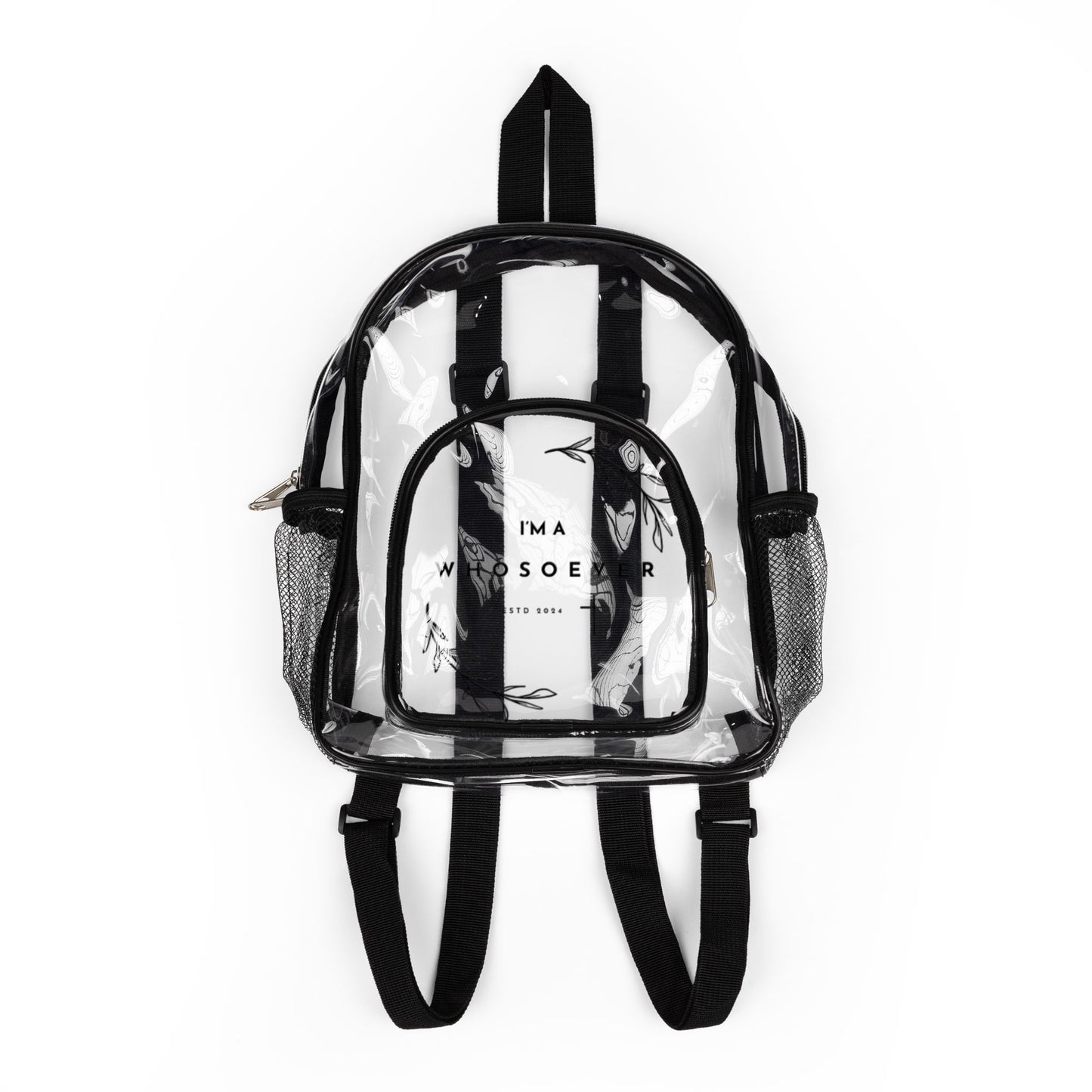 Clear Stadium Backpack - Whosoever Design