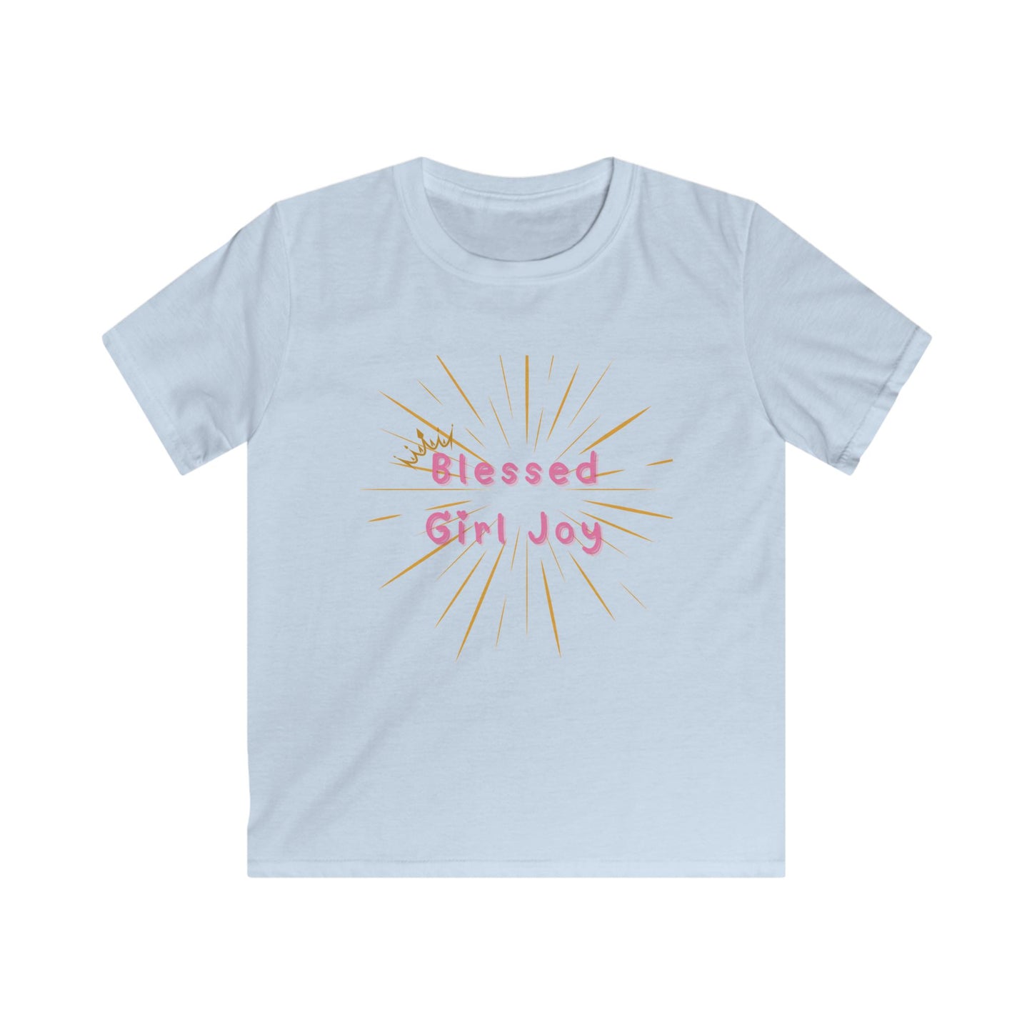 Kids Tee- Blessed Girl Joy