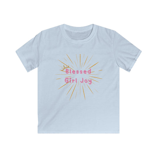 Kids Tee- Blessed Girl Joy
